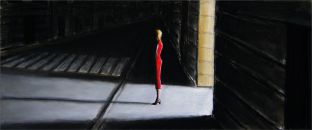 sans titre - pastel sur papier - 25 x 60 cm - 2009